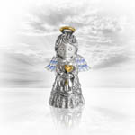 Ювелирная миниатюра «Ангел Любовь»