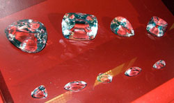 Копии девяти бриллиантов, полученных из Куллинана
