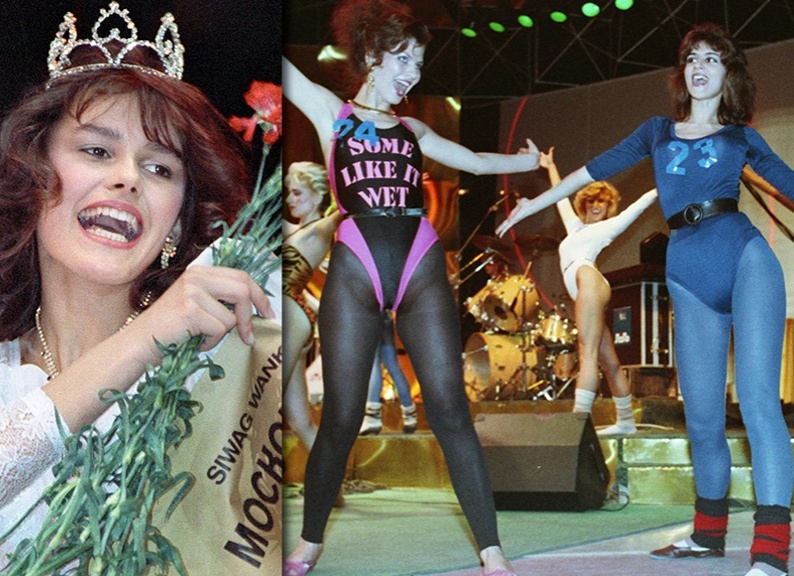 Магомаев в жюри и милицейское оцепление у Лужников как прошел первый конкурс красоты в СССР