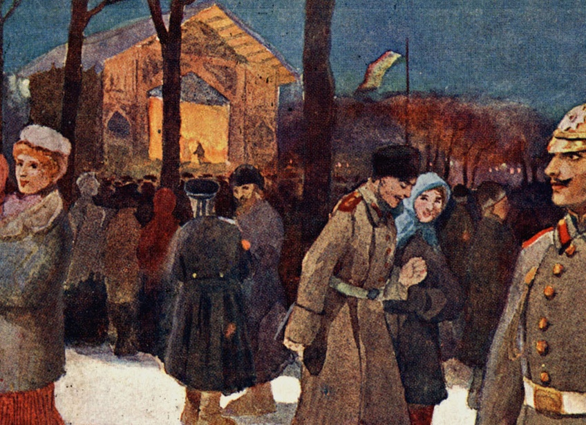 Маскарад первые еловые венки и золотые фрукты как отмечали Рождество в Русской императорской семье