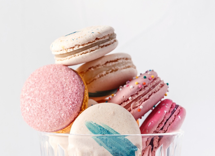 Королевский подарок без вреда для фигуры макарон десерт покоряющий сердца